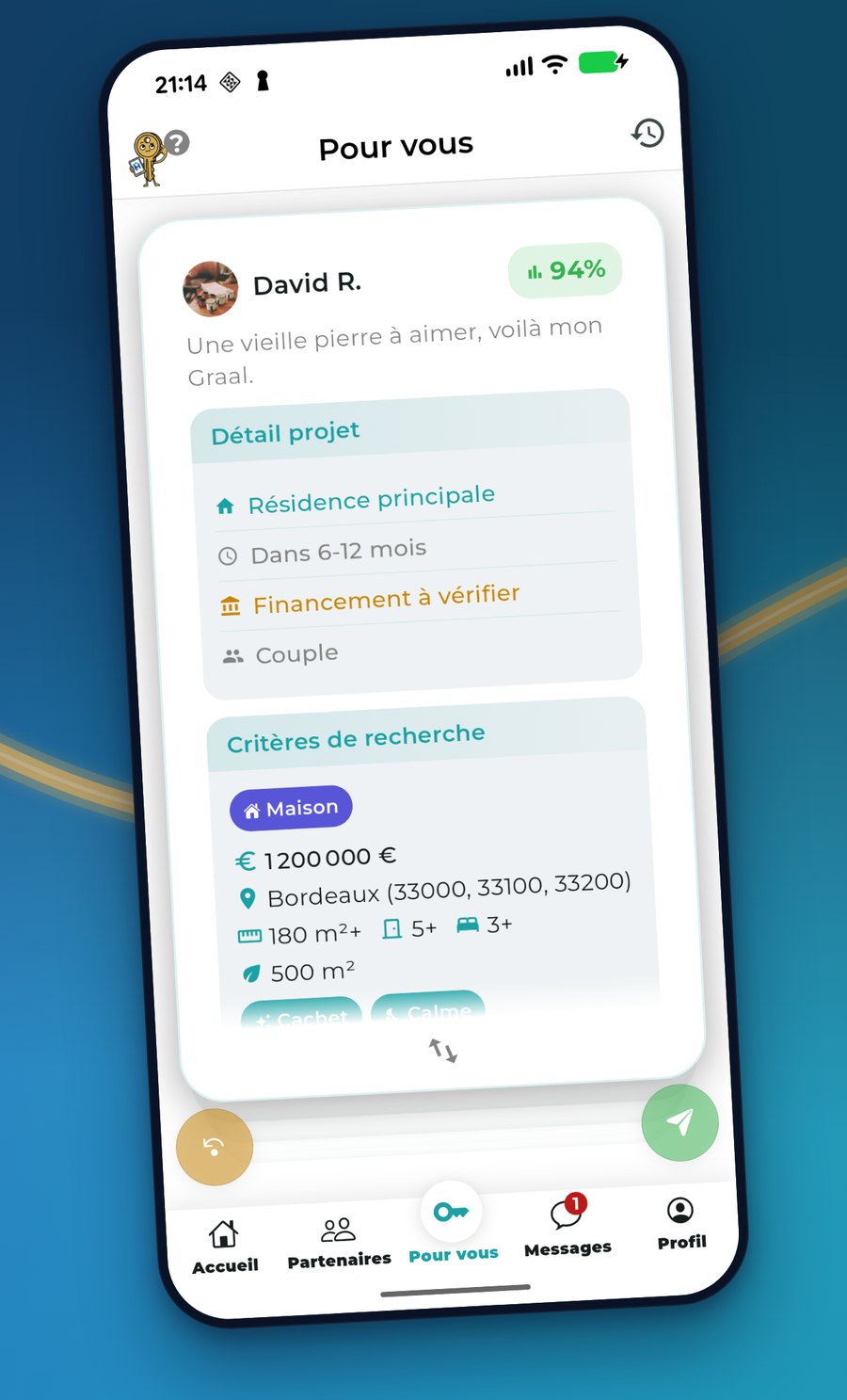 Découvrez des acheteurs compatibles dans Havelia