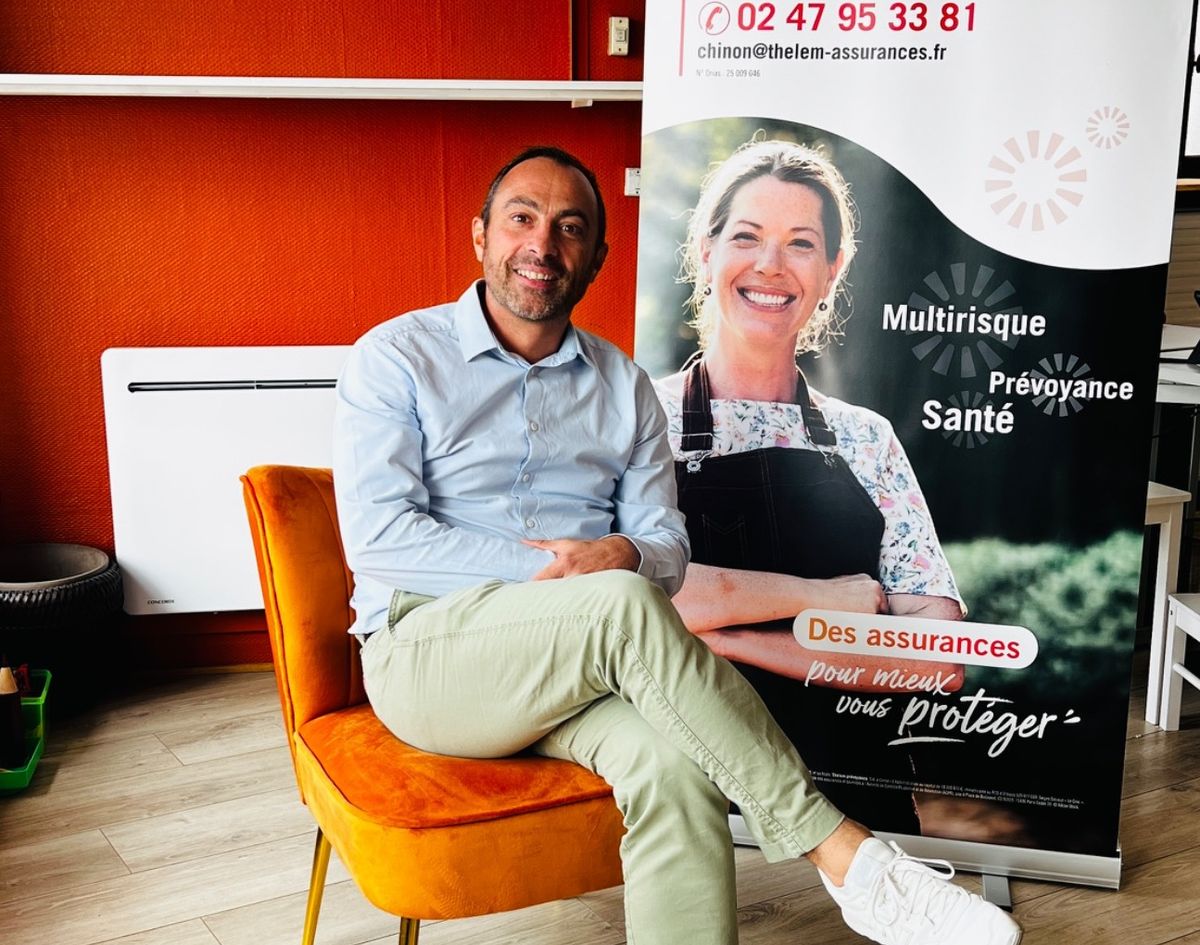 Grégory Chesneau, agent Thélem assurances à Chinon